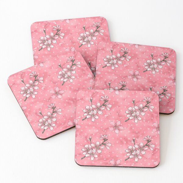 Item preview, PINK CHERRY BLOSSOM designed and sold by Ivy & Foxglove Designs.