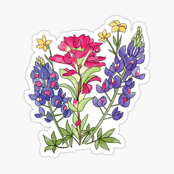 Item preview, Texas wildflower bouquet  designed and sold by Zendays.