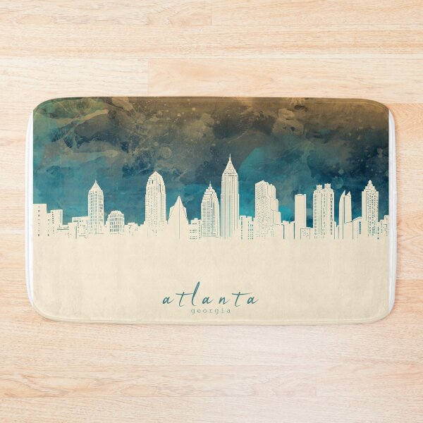 Item preview, atlanta skyline designed and sold by BekimART2.