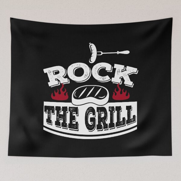 Item preview, I Rock The Grill Funny BBQ Lover designed and sold by casestees.