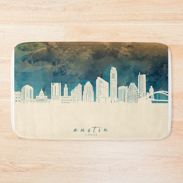 Item preview, austin skyline designed and sold by BekimART2.