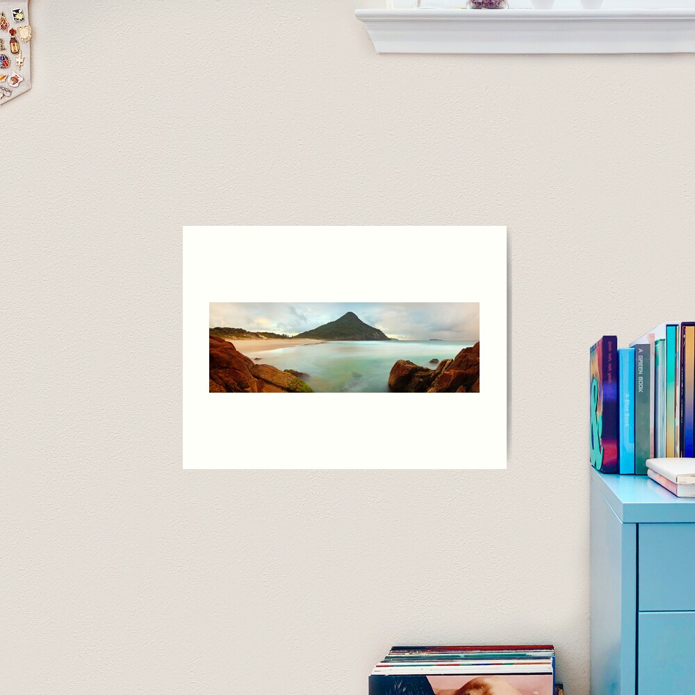 Zenith Beach, Shoal Bay, New South Wales, Australia Art Print