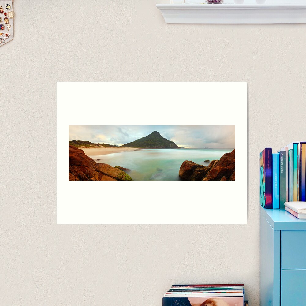 Zenith Beach, Shoal Bay, New South Wales, Australia Art Print