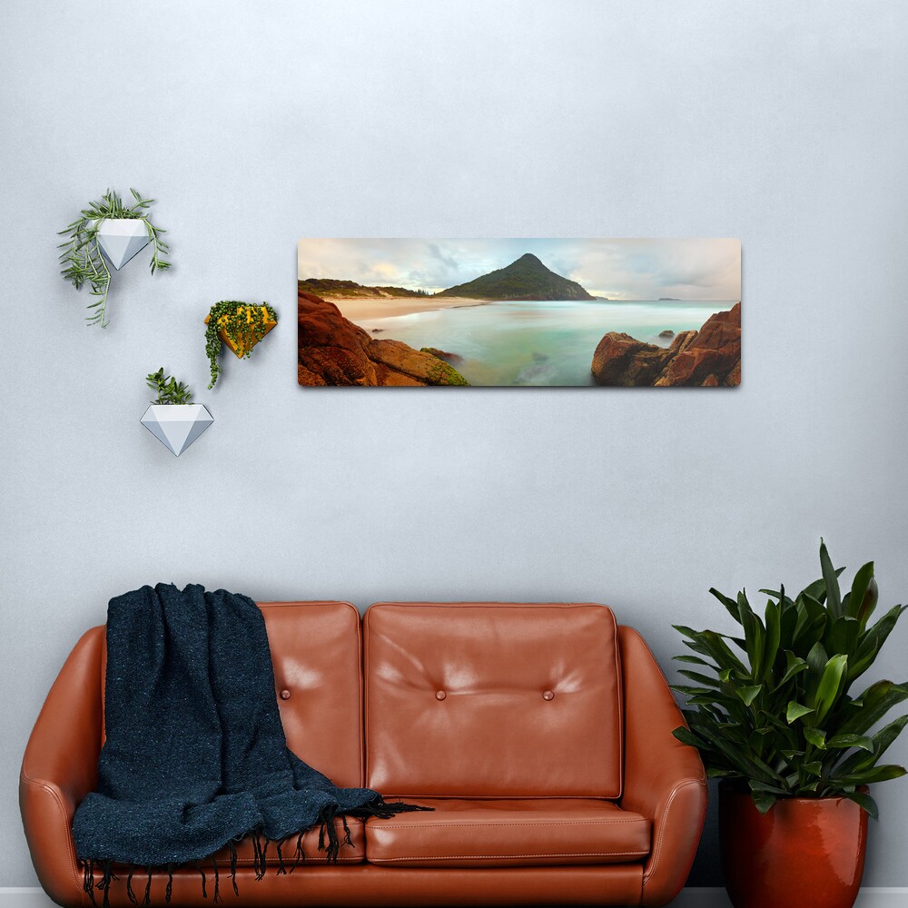 Zenith Beach, Shoal Bay, New South Wales, Australia Metal Print