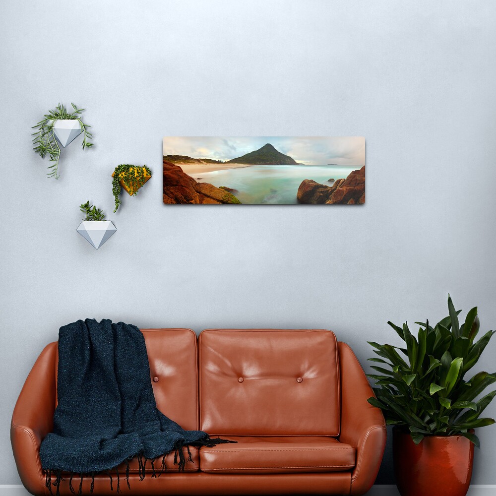 Zenith Beach, Shoal Bay, New South Wales, Australia Metal Print