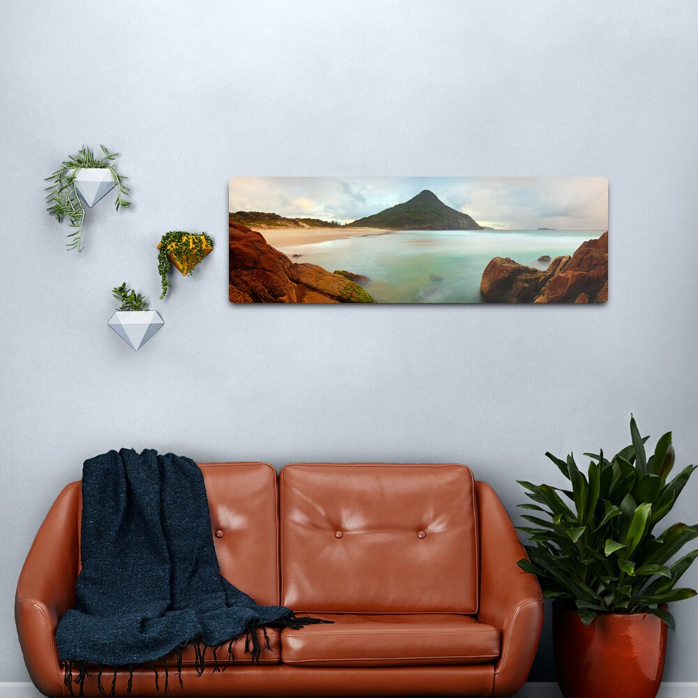 Zenith Beach, Shoal Bay, New South Wales, Australia Metal Print