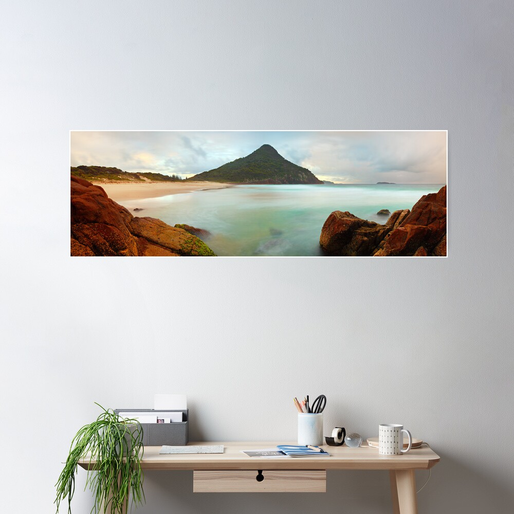Zenith Beach, Shoal Bay, New South Wales, Australia Poster