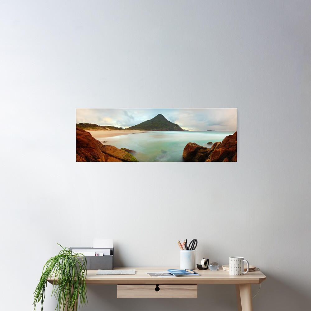 Zenith Beach, Shoal Bay, New South Wales, Australia Poster