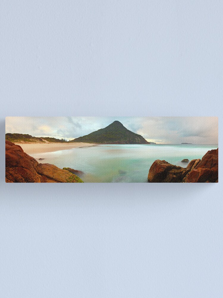 Alternate view of Zenith Beach, Shoal Bay, New South Wales, Australia Canvas Print