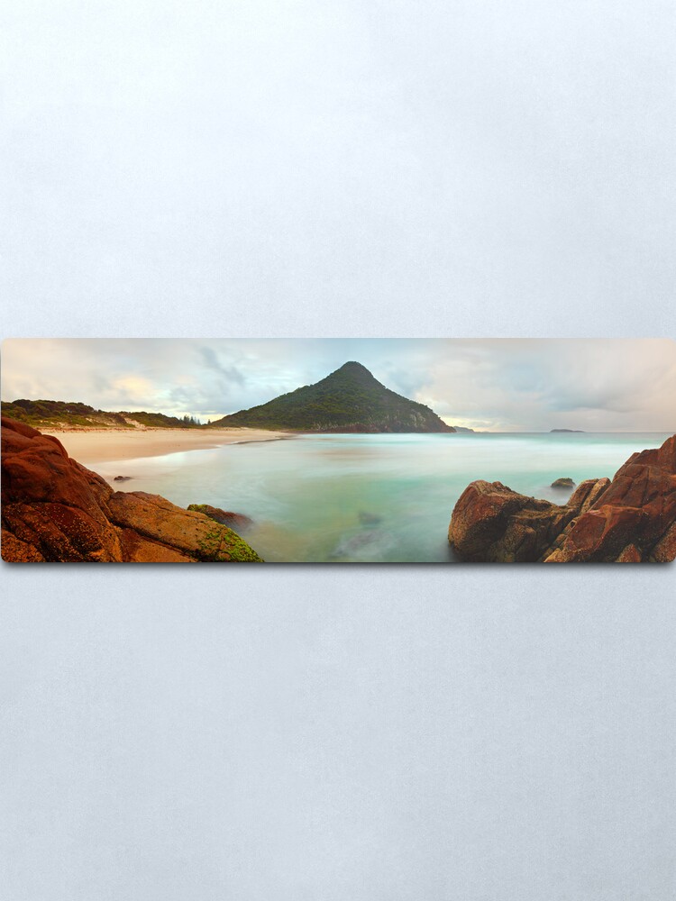 Alternate view of Zenith Beach, Shoal Bay, New South Wales, Australia Metal Print