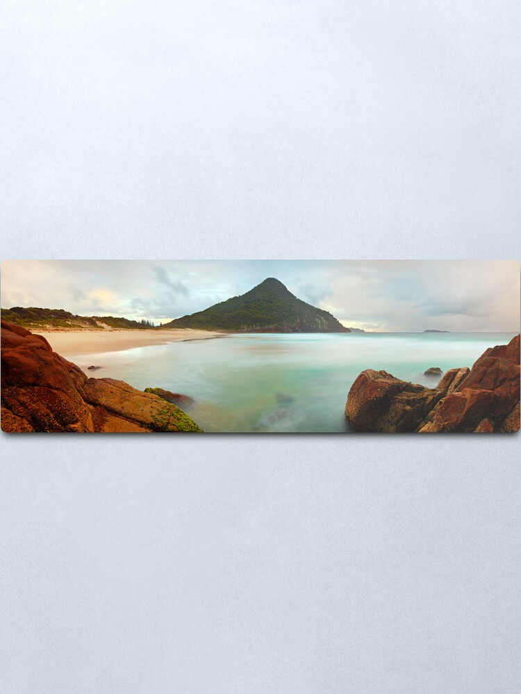 Alternate view of Zenith Beach, Shoal Bay, New South Wales, Australia Metal Print