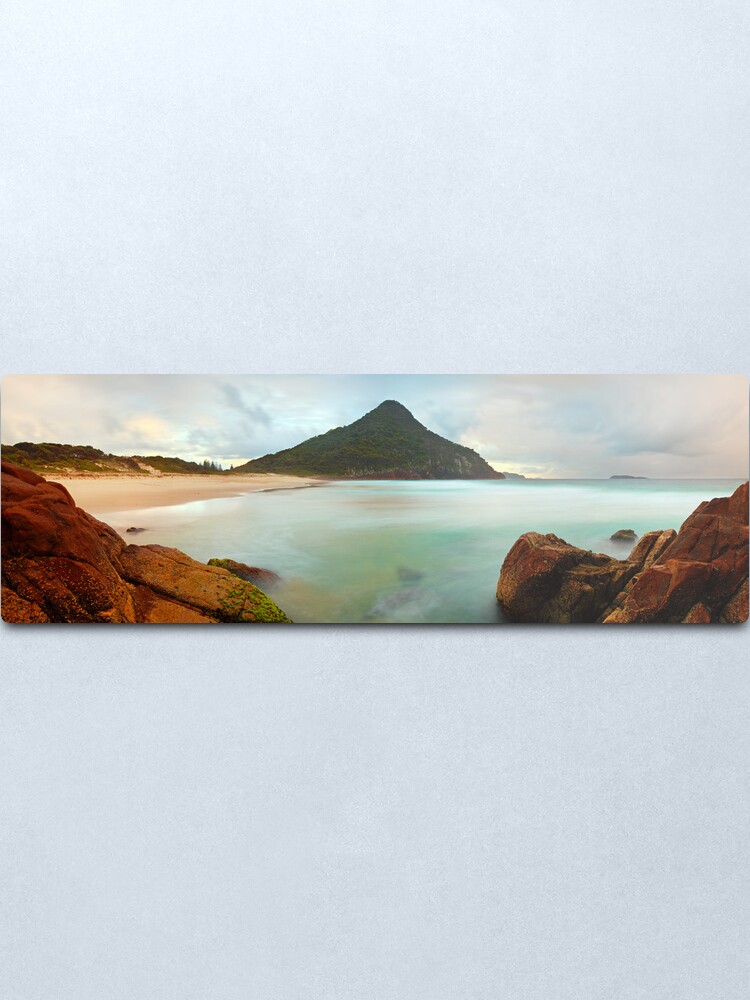Alternate view of Zenith Beach, Shoal Bay, New South Wales, Australia Metal Print