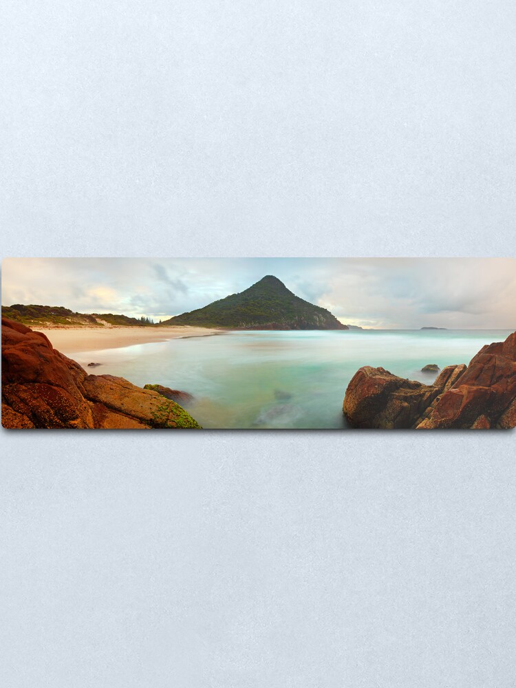 Alternate view of Zenith Beach, Shoal Bay, New South Wales, Australia Metal Print