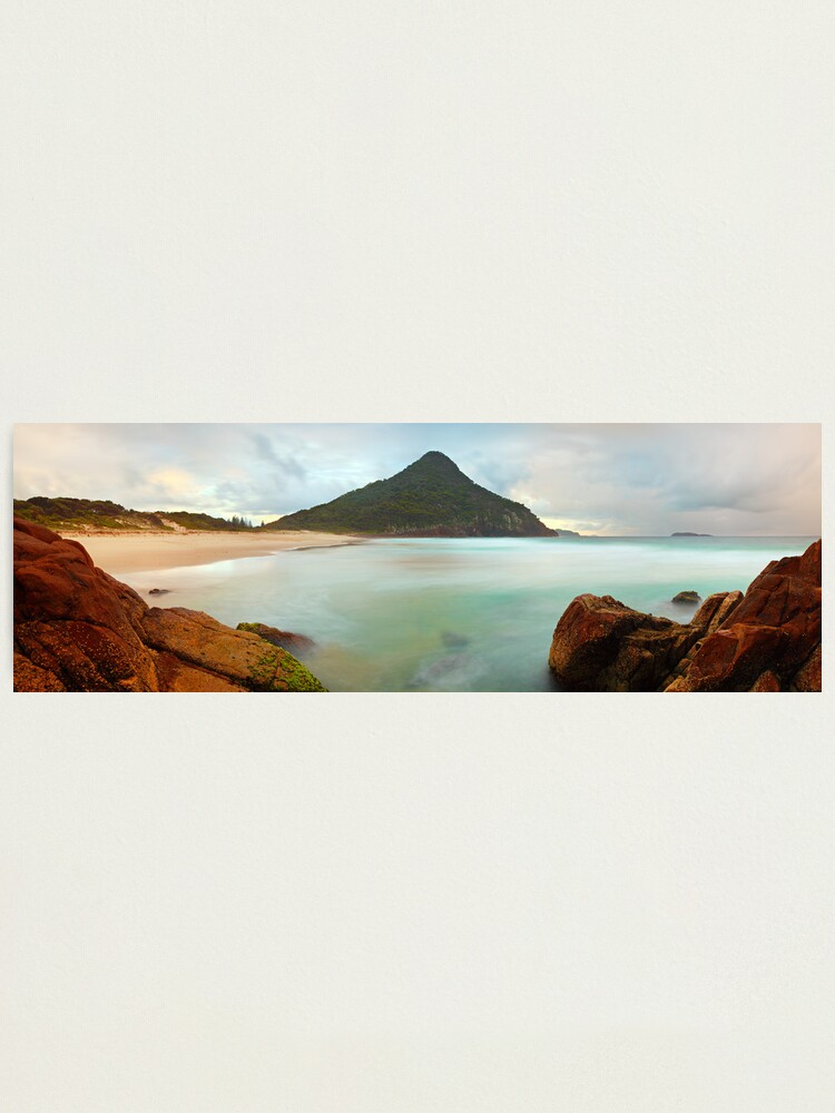 Alternate view of Zenith Beach, Shoal Bay, New South Wales, Australia Photographic Print