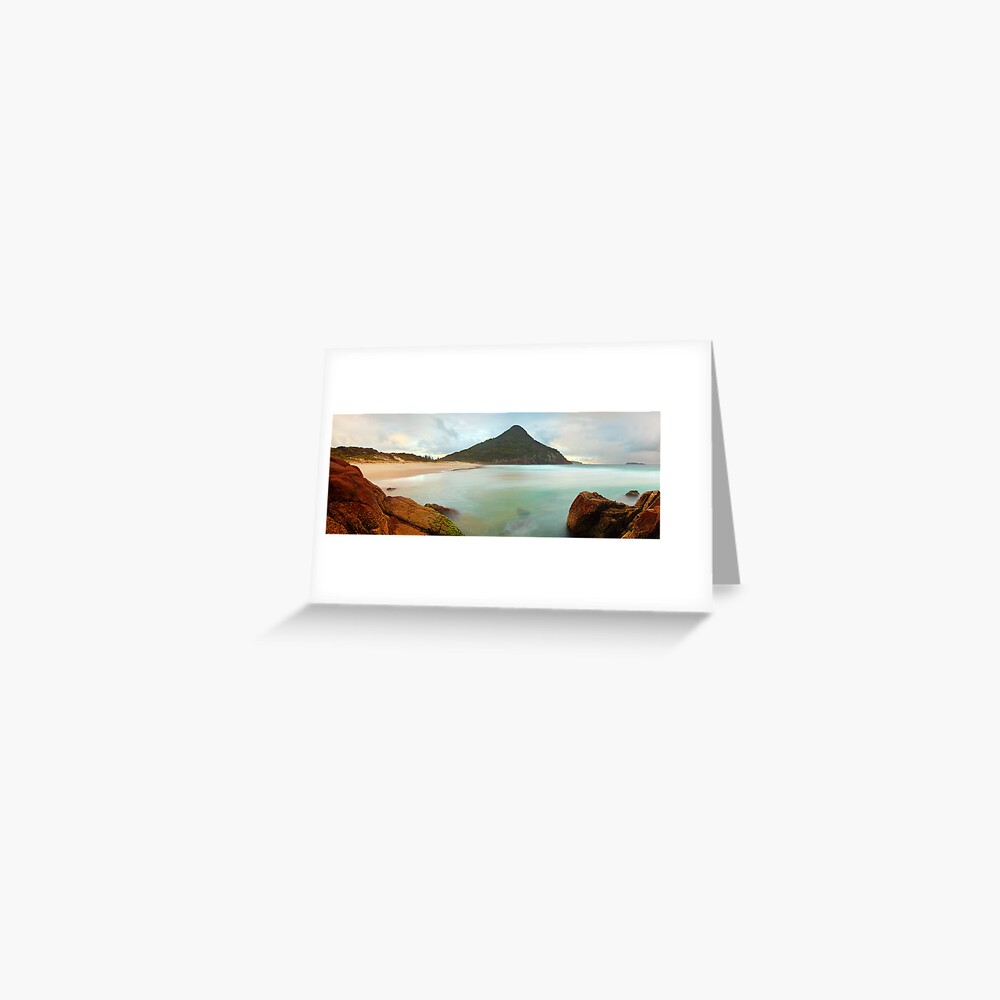 Zenith Beach, Shoal Bay, New South Wales, Australia Greeting Card