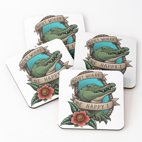 Item preview, HAPPY THE ALLIGATOR designed and sold by BackwaterB.