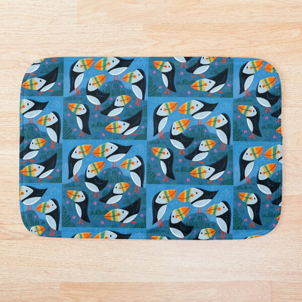 Puffins Bath Mat