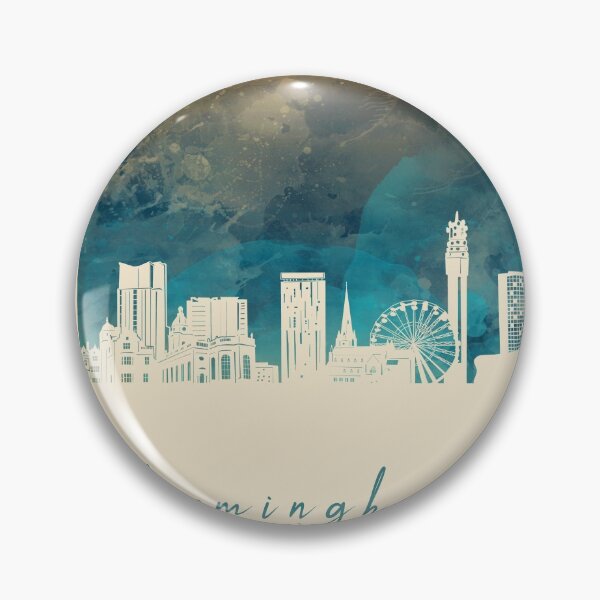 Item preview, birmingham skyline designed and sold by BekimART2.
