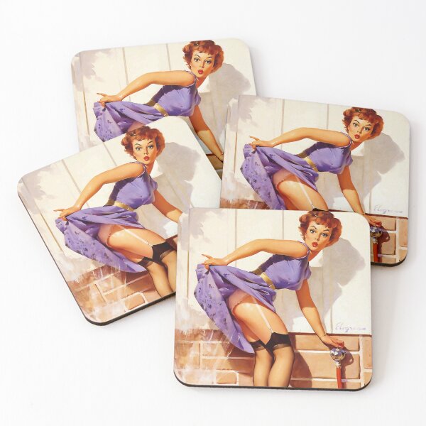 Item preview, Gil Elvgren Pin-Up designed and sold by Artaxias_Designs.