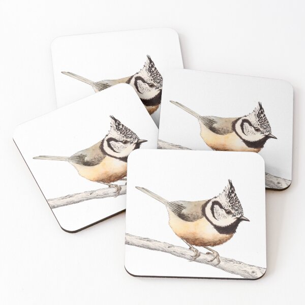Item preview, Crested tit designed and sold by lapajarapinta.
