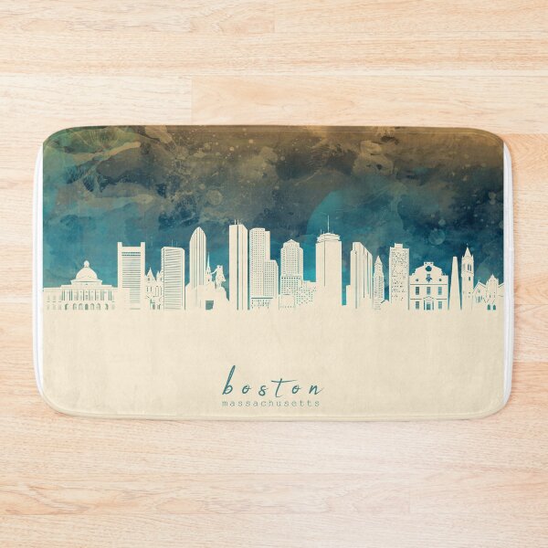 Item preview, boston skyline designed and sold by BekimART2.