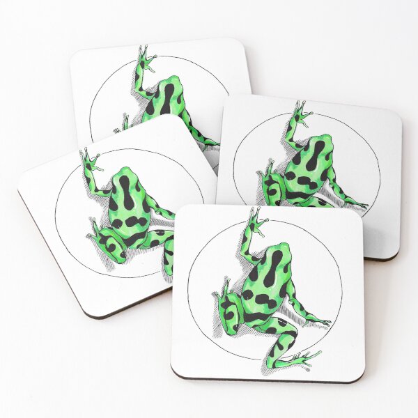 Item preview, Poison Dart Frog. designed and sold by Thewonkycanvas.