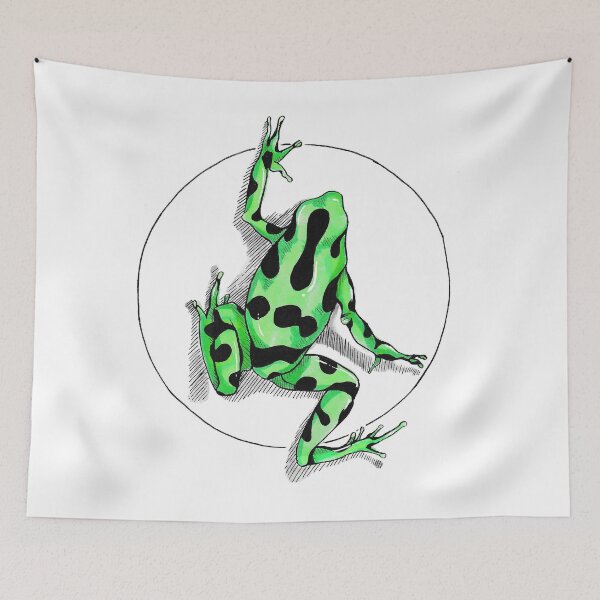 Item preview, Poison Dart Frog. designed and sold by Thewonkycanvas.