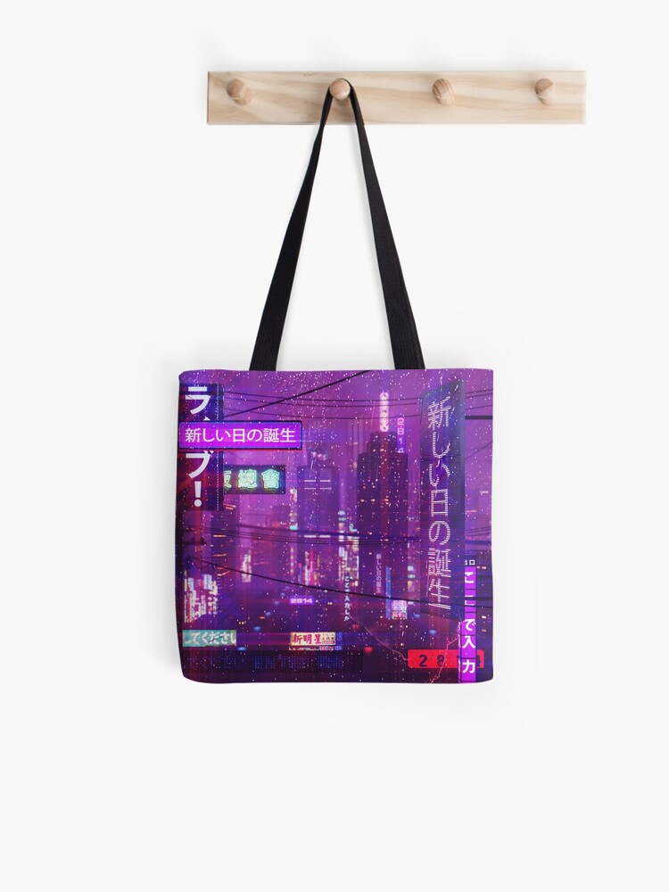 a new day tote bag