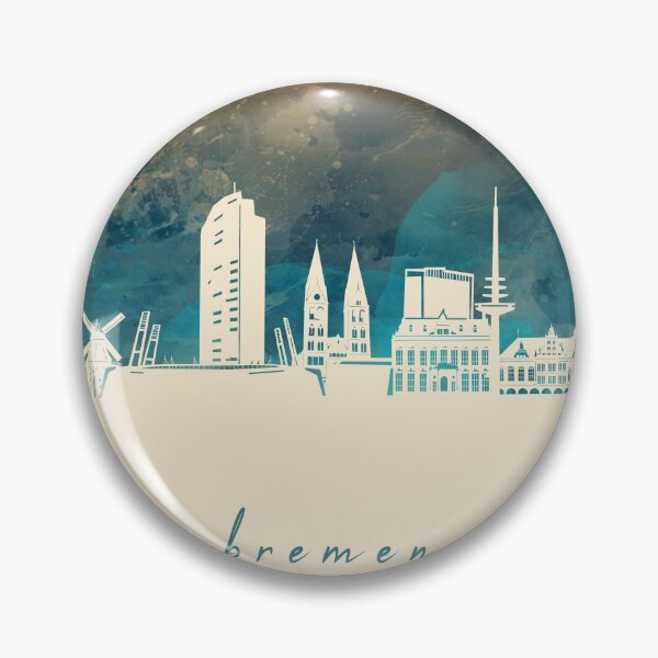 Item preview, bremen skyline designed and sold by BekimART2.
