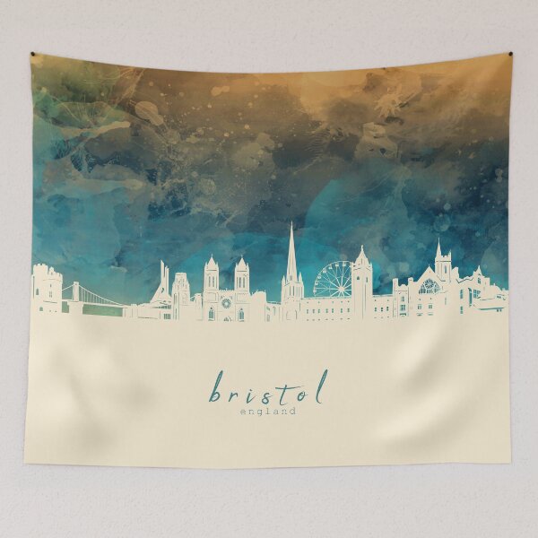 Item preview, bristol skyline designed and sold by BekimART2.