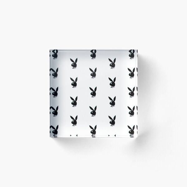 3D Playboy Bunny Acrylic Block