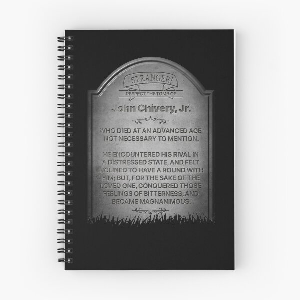 Item preview, Charles Dickens' John Chivery's tombstone inscription from Little Dorrit. designed and sold by DC-Creative.
