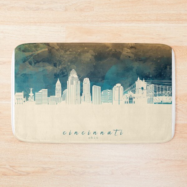Item preview, cincinnati skyline designed and sold by BekimART2.