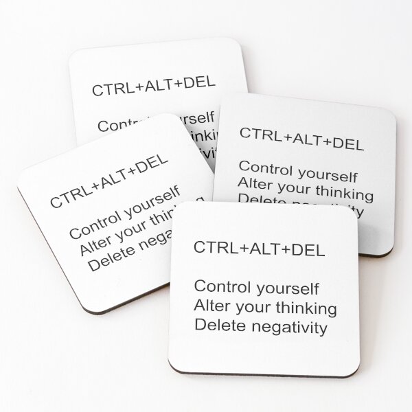 Item preview, control yourself alter you thinking delete negativity designed and sold by motivation4you.