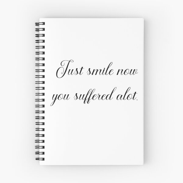Item preview, just smile now you suffered alot designed and sold by motivation4you.