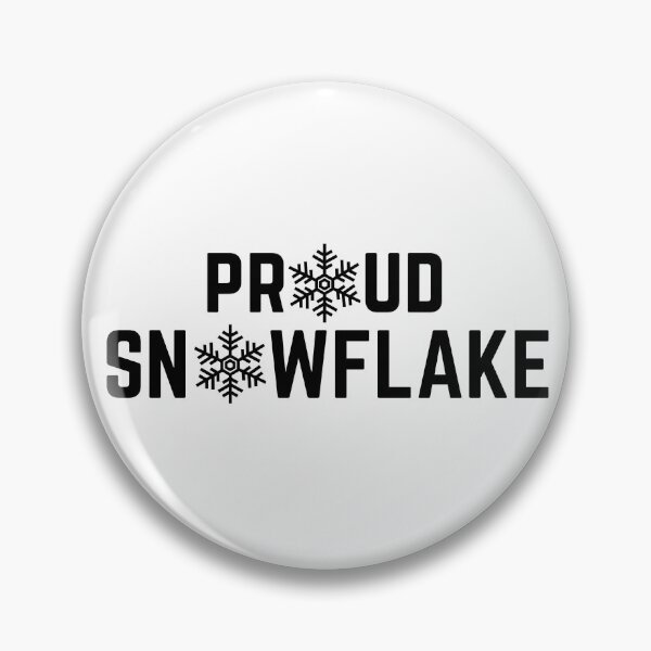 Item preview, Proud Snowflake Black designed and sold by MySmugMugs.
