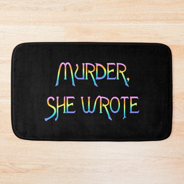 Item preview, Murder She Wrote Tshirt Rainbow Black designed and sold by feefifo.