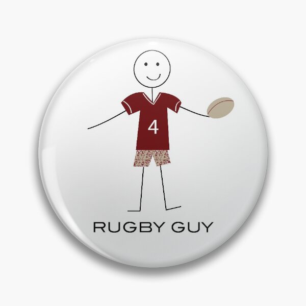 Item preview, Funny Mens Rugby Guy designed and sold by whyitsme.