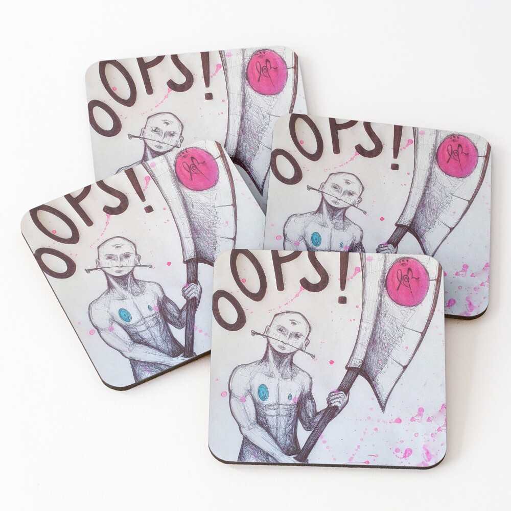 Item preview, Coasters (Set of 4) designed and sold by NOIR2021.