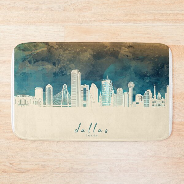 Item preview, dallas skyline designed and sold by BekimART2.
