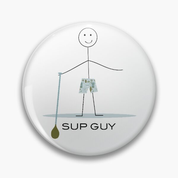 Item preview, Funny Mens Paddleboarding Guy SUP designed and sold by whyitsme.