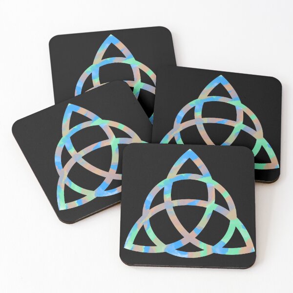 Item preview, Celtic Triquetra - Trinity Knot - Black Background designed and sold by NYXFN.