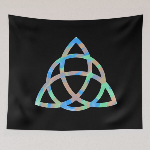 Item preview, Celtic Triquetra - Trinity Knot - Black Background designed and sold by NYXFN.