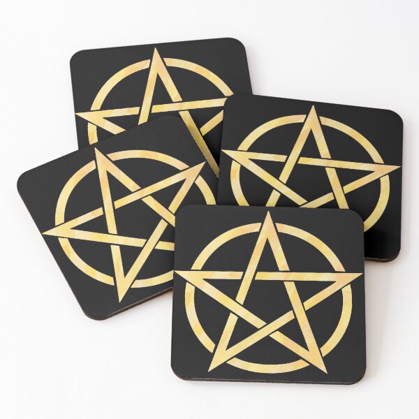 Item preview, Celtic Pentagram - Black Background designed and sold by NYXFN.