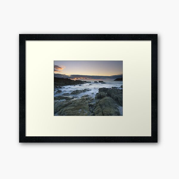 "Sea of Solitude" ∞ Mimosa Rocks, NSW - Australia Framed Art Print