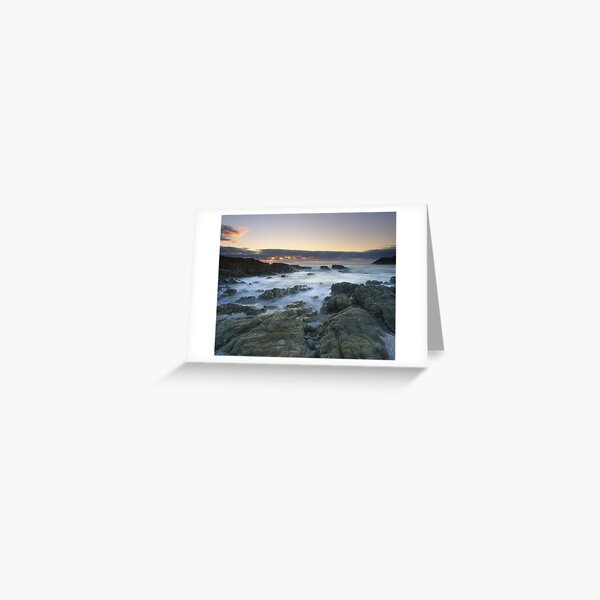 "Sea of Solitude" ∞ Mimosa Rocks, NSW - Australia Greeting Card