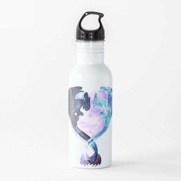 Dragon Heart Toothless y Light Fury Botella de agua