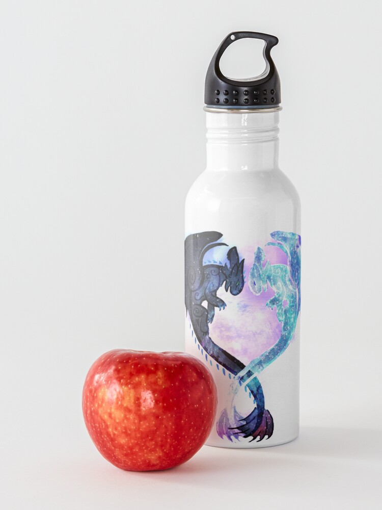 Alternate view of Dragon Heart Toothless and Light Fury Water Bottle