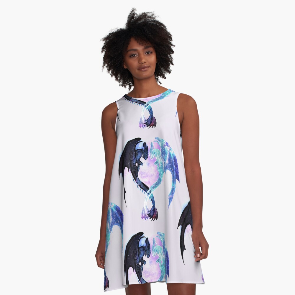 Item preview, A-Line Dress designed and sold by Unicornarama.