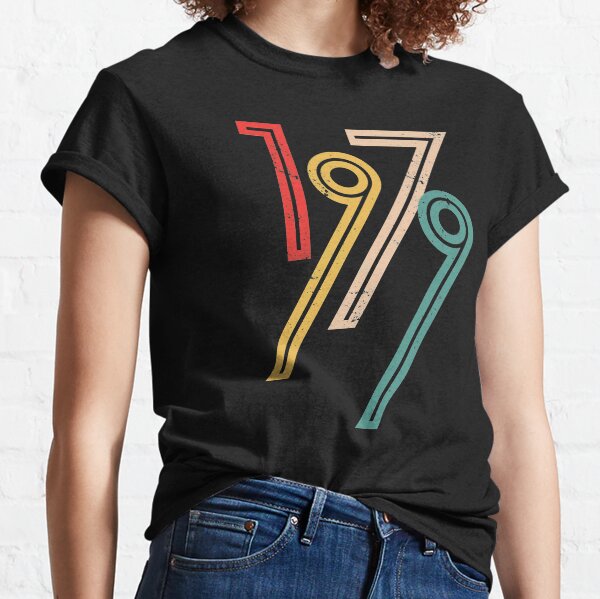 41th Birthday Tee Shirt Forty One Birthday Present Vintage 41th Birthday T-Shirt Gift Retro 1979 Women Tshirt 41th Bday Gift